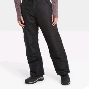 Mens black Snow pants